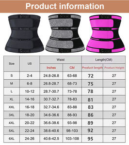 Faja Reductora de Cintura Personalizada para Mujer con 3 Varillas de Acero, Neopreno y Látex, Moldeadora de Cuerpo, Cinturón Entrenador de Cintura, Corsé - Product Image 5