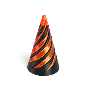3D tùy chỉnh in quay đồ chơi bức tượng câu đố hình nón nhựa <span class=keywords><strong>Fidget</strong></span> hai màu chèn cho căng thẳng cứu trợ mới lạ gag pangooart - Product Image 3