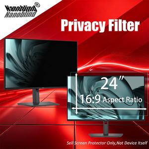 Filtre de confidentialité amovible pour écrans PC 23,8''/24'' anti-espion et anti-lumière bleue pour moniteurs de bureau Lenovo/HP/Dell/Asus - Product Image 1
