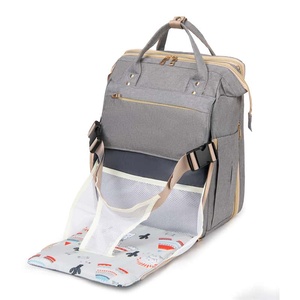Waterproof PU Oxford Women's Backpack Square Office Laptop Compartment Air <b>Cushion</b> Strap - Product Image 5