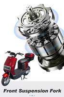 800W High-Power Aluminum Alloy Electric Motorcycle 60V 20Ah/40Ah Full Suspension Waterproof Lithium City Moped for Adult