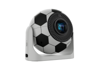 Proyector Inteligente JY360 con Wifi y Bluetooth, Mini LED HD Portátil para Cine en Casa y Exteriores, con Forma de Balón de Fútbol, 720P