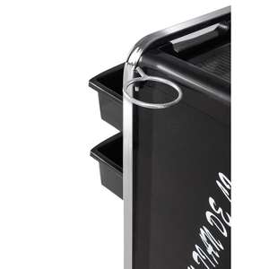 Luxe 5-laags roestvrijstalen salon <span class=keywords><strong>trolley</strong></span> met stille wielen, multifunctioneel, modern design, verstelbaar, voor de kapperszaak - Product Image 3