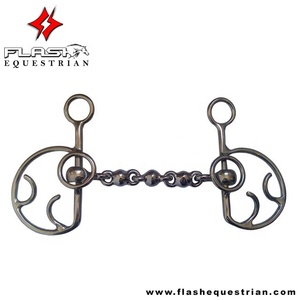 Broca occidental de acero inoxidable de alta calidad, broca sier alemana, broca de mordaza holandesa, anillo en D articulado, proveedor directo de fábrica, productos para caballos - Product Image 4