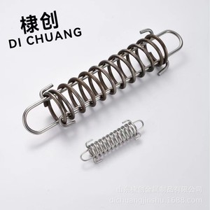 Tensor de resorte con gancho deslizante de acero inoxidable para fijación de cuerda a prueba de viento en toldos de carpa, tamaño mediano, acabado pulido - Product Image 3