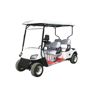 4 Passenger electric golf club car facing forwards seats Lifted golf classic cart customized golf sightseeing cart on sale