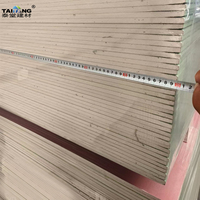 Planches de plâtre en gypse pour cloisons sèches de la République dominicaine, Planchas De Yesos, feuilles de plâtre pour la construction