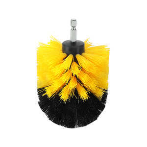 Wosai perceuse <span class=keywords><strong>visseuse</strong></span> électrique, brosses propres pour tapis en verre, pneu de voiture, brosses en Nylon, outils électriques, 3 pièces - Product Image 5