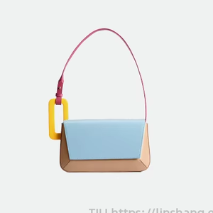 Autumn Women's High Quality Texture Small <b>Square</b> Single Shoulder Bag New Popular Underarm Satchel Geometric Design Tanjing - Product Image 1