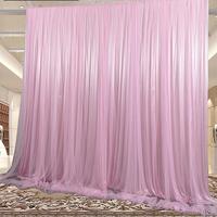Wholesale Wedding Party Church Stage Drapery Decoration Backdrop Curtains