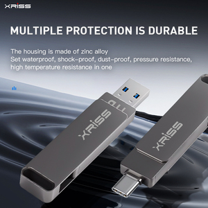 แฟลชไดรฟ์ USB แบบหมุนได้โลโก้ตามต้องการแฟลชไดรฟ์ชนิด C 64GB 128GB 256GB แฟลชไดรฟ์โลหะ3.0 1TB 3in1โลหะสำหรับ <span class=keywords><strong>iPhone</strong></span> - Product Image 4