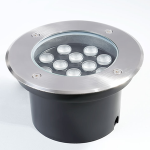 Lampe souterraine LED étanche pour l'extérieur RGB <span class=keywords><strong>Spot</strong></span> encastré dans le sol du sol Lampe Uplight pour la place de l'escalier de jardin - Product Image 1