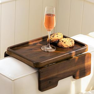 Sofa cánh tay Khay bảng Clip couch cánh tay bảng cho rộng couchs-gỗ bên bảng cho không gian nhỏ cho ăn uống - Product Image 4