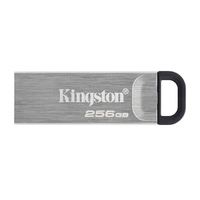 USB Disk logam asli, stik memori USB 3.2 Flash Drive Kingston DataTraveler Kyson 32G 64GB 128GB 256GB