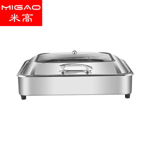 Réchaud de buffet en acier inoxydable, chauffage électrique 1000-3000W, matériaux de qualité alimentaire, équipement de restaurant - Product Image 2