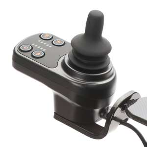 Fibra poderosa do carbono do motor que dobra o wheelchair elétrico leve com controlo a distância - Product Image 2