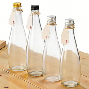 Bouteille en <span class=keywords><strong>verre</strong></span> transparente épaisse de haute qualité pour whisky, brandy, vodka, <span class=keywords><strong>rhum</strong></span>, spiritueux, 500 ml, bouteille de stockage durable et scellée - Product Image 3