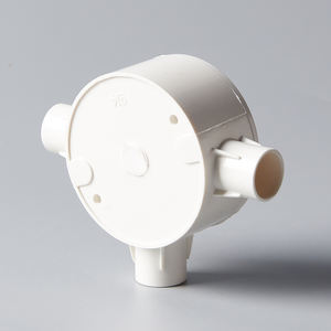 コンジット3ウェイジャンクションボックス中国サプライヤー卸売BS EN61386電気PVCコンジットプラスチックパイプ継手 - Product Image 3