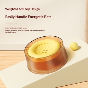 Bol d'<span class=keywords><strong>eau</strong></span> flottant pour animaux de compagnie, anti-éclaboussures, respectueux de l'environnement, en plastique PP, grande capacité, pour chiens <span class=keywords><strong>et</strong></span> chats, intérieur <span class=keywords><strong>et</strong></span> extérieur - Product Image 3