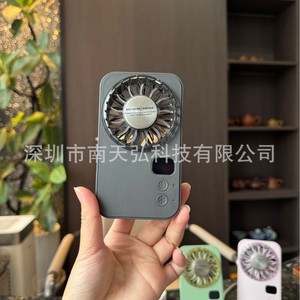 X28 Pocket <b>Fan</b> Ultra-thin Portable Handheld Rechargeable <b>Battery</b> Operated Mini Cooling <b>Fan</b> For Outdoor Use - Product Image 4