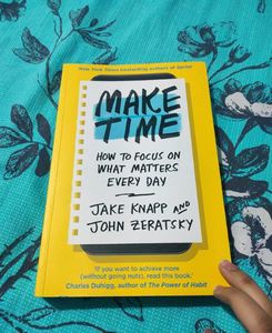 หนังสือ Make Time Book วิธีโฟกัสสิ่งสำคัญในทุกวัน โดย เจค แนป และ จอห์น เซราสกี้ หนังสือเพิ่มประสิทธิภาพการทำงาน มีจำหน่ายแล้ว - Product Image 6