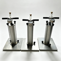 Appareil de mesure de la densité des sols in situ par ballon, pour kit NF P94-061-2, 1600ml/3000ml/6000ml, machine automatique LCD 220V, garantie 1 an