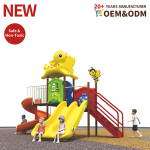 Série éducative d'équipements de jeux d'extérieur |   Toboggan combiné <span class=keywords><strong>spécialisé</strong></span> pour les écoles maternelles et préscolaires - Product Image 1