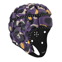Casque de rugby léger et souple en EVA, multi-ventilations 360° °   Protection Triple Anti-Impact Airflow Multicolore Vente en Gros