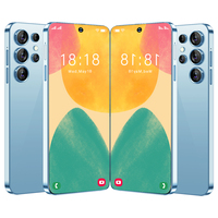 Teléfono Inteligente S24 Ultra 5G con Android 13, 16 GB + 512 GB, Desbloqueado, Doble SIM, Pantalla HD, Compatible con CDMA