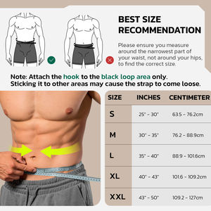 Orthèse de soutien lombaire professionnelle réglable avec sangle en X, respirante, à fermeture auto-agrippante pour l'exercice et l'usage quotidien - Product Image 6