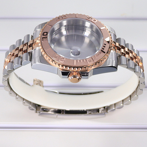 Boîtier de montre unisexe en acier pour plongée, étanche 20 ATM, verre saphir, pour mouvements <span class=keywords><strong>Seiko</strong></span> NH35 NH36/38 8215, <span class=keywords><strong>bracelet</strong></span> Jubilee, pièces de rechange - Product Image 3