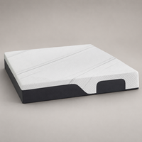 Matelas en mousse à mémoire de forme gel Queen Size de 12 pouces, livré en boîte, pour chambre principale et chambre d'amis, avec confort en mousse de soutien