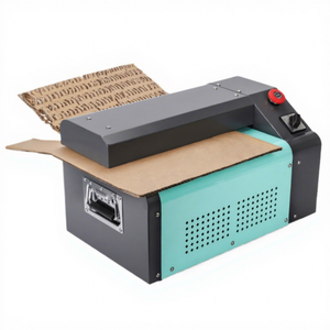 Yunqingtech - Trituradora de Cartón Corrugado Eléctrica Semiautomática de 350 mm, Máquina para Empacar Cajas de Cartón Expandido - Product Image 1