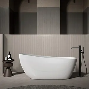 15YRS OEM/ODM Experience Factory Amazon Hot Sale Solid Surface Bath Tub Stone Resin Bathtubs Artificial Stone Bathtub