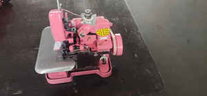 <b>DS</b>-1-10D Mini Industrial Overlock Sewing Machine for Home Use and Industrial Sewing for Thin and Medium-Thickness Fabrics - Product Image 5