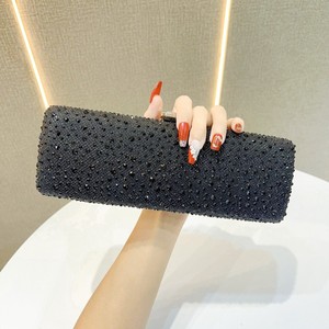 Bolsos de mano de noche de lujo con diamantes de imitación para mujer, bolso cruzado con cadena para mujer, bolsos de noche de <span class=keywords><strong>cristal</strong></span> de alta calidad - Product Image 3