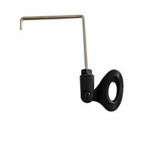 Support de microphone rotatif à 360° pour saxophone avec pince en cuivre et plastique pour enregistrement