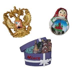 Pegatina Decorativa Magnética para Refrigerador, Recuerdo Turístico de Rusia, Moscú, Crimea - Product Image 2