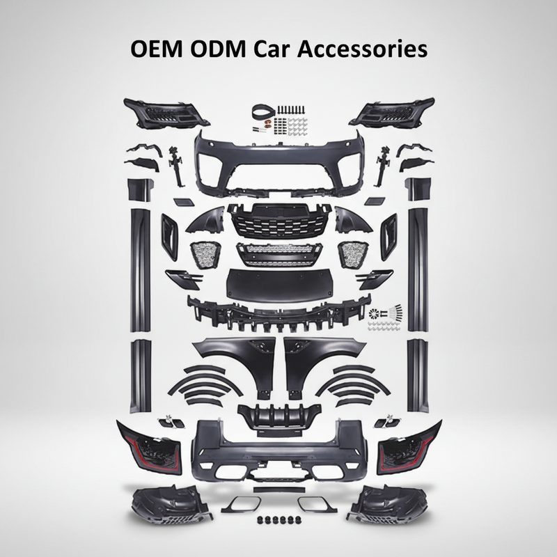Black Support OEM Upgrade Modification Body