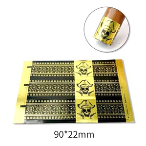 Tùy chỉnh Cigar ban nhạc nhãn làm của riêng bạn lá vàng dập nổi Cigar nhãn tư nhân chết cắt Vòng ban nhạc vàng Polyester nhãn - Product Image 3