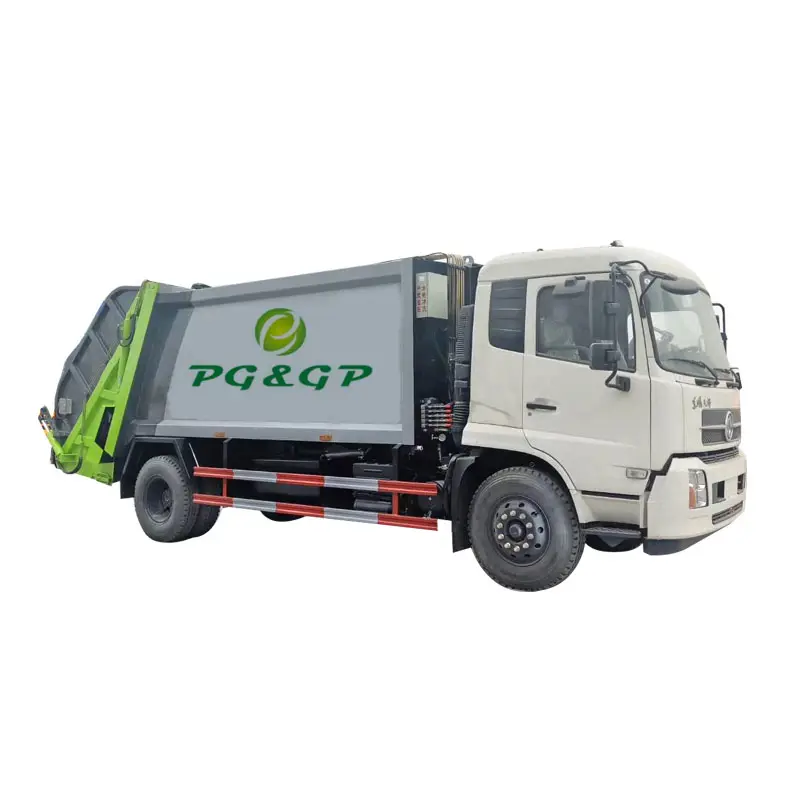중국 직접 제조 업체 품질 후면 로딩 쓰레기 수집 쓰레기 쓰레기 쓰레기 압축기 트럭