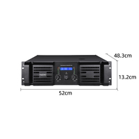 Fabrika satış yeni stil MA-1600 3U büyük güç 2*1600W yüksek amplifikatör büyük güç amplifikatörü profesyonel