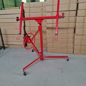 Gypsum Board <b>Lifter</b> Manual Gear Operated Reinforced Structure For <b>Construction</b> Ceiling Installation - Product Image 1