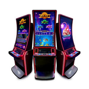 High Quality 43 Inch Vertical Curved Metal Touch Screen Coin Operated WiFi Enabled Customizable Logo Skill Fish English - Product Image 1