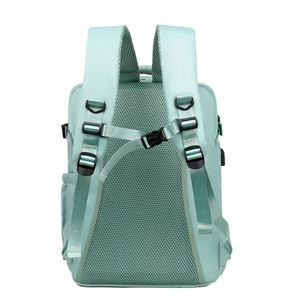 Waterproof Nylon <b>Multi</b> - Pocket Student School Bag Travel <b>Backpack</b> Shoe <b>Compartment</b> Laptop <b>Backpack</b> With USB Charging - Product Image 2