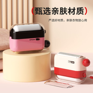 Lint Roller Portable Detachable Washable Dual Use Clothes Lint Remover Pink - Product Image 4