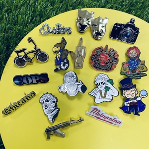 Pines de Solapa Esmaltados con Diseño Personalizado de Placa de Matrícula de México y Región de EE. UU. con Impresión UV a Color para Sombrero - Product Image 5
