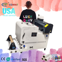 Printer DTG otomatis kecepatan tinggi untuk kaus Xp600 A3 mesin cetak DTG kecil kondisi baru
