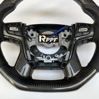 Volant de direction en fibre de carbone de style sportif de haute qualité Rppf pour Toyota Land Cruiser 2015-2021
