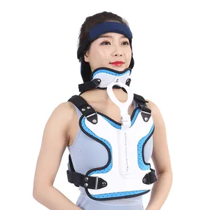 Medical Head Neck Chest Orthopedic Fixation Cervical Thoracic Orthosis For Neck Traction Treatment